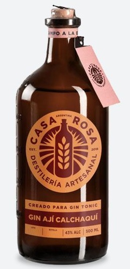 GIN CASA ROSA Ajies Botella 500c