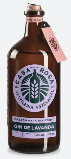 GIN CASA ROSA Lavanda Botella 500c