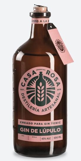 GIN CASA ROSA Lupulo Botella 500c