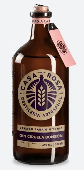 GIN CASA ROSA Ciruela Botella 500c