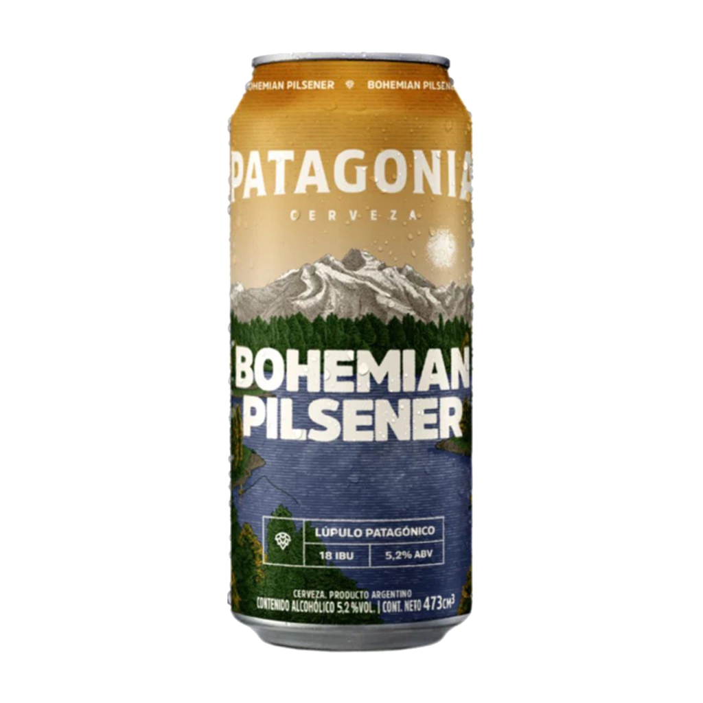 PATAGONIA Cerveza Bohemian Pilsener Lata 500ml