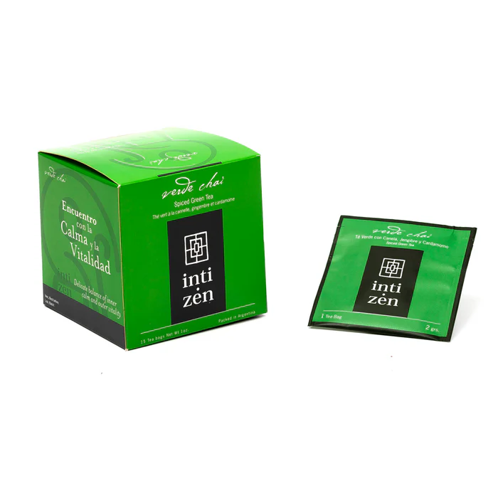 INTI ZEN Verde Chai - Caja 15 sobres