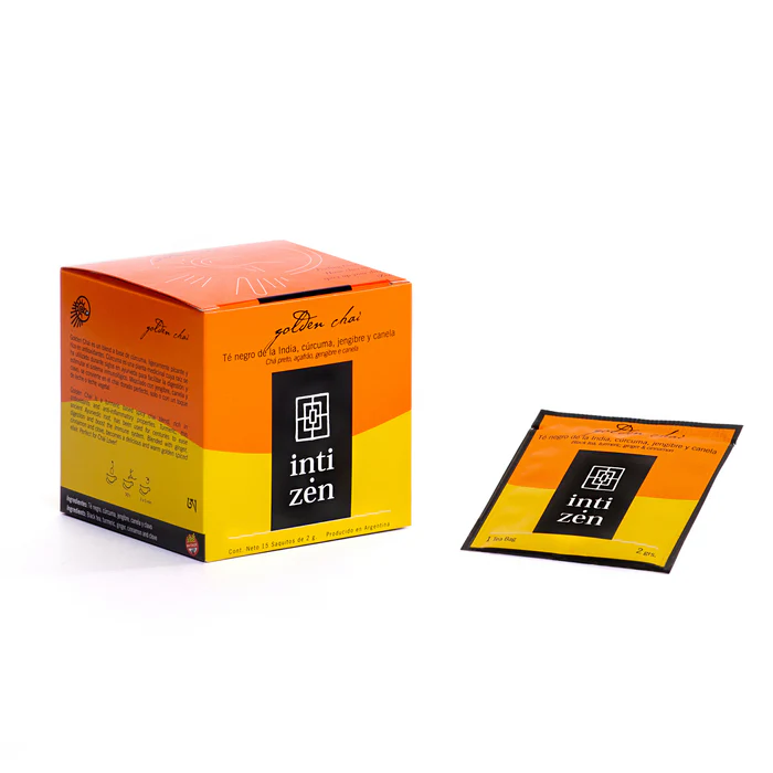 INTI ZEN Golden Chai - Caja 15 sobres