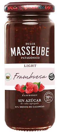 MASSEUBE Mermelada Light  Frasco 262g