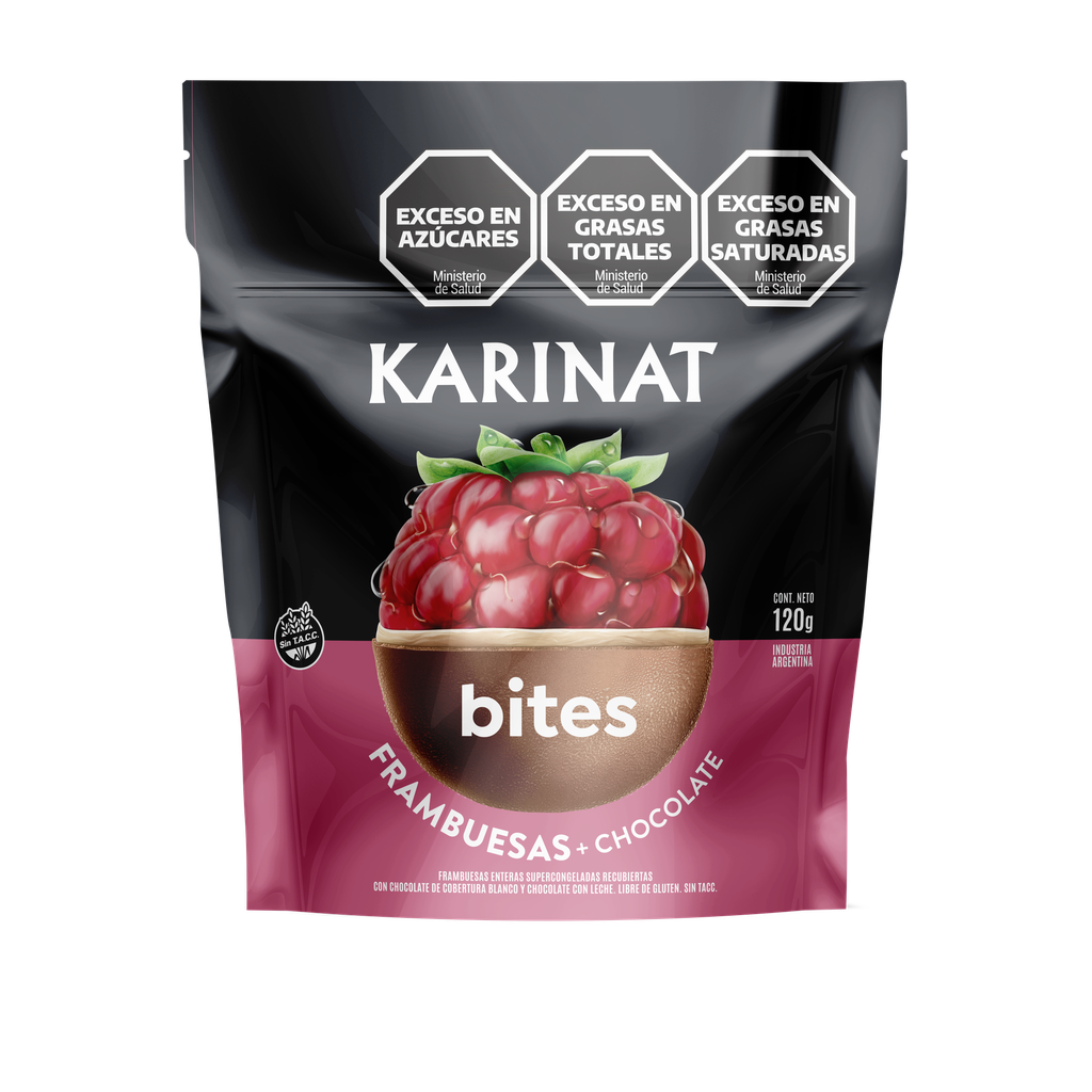 Karinat Bite - Postre Frambuesa 120g