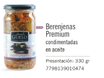 Gullo en Aceite - Berenjenas Condimentadas 200g