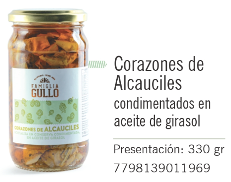 Gullo - Corazón Alcauciles 200g