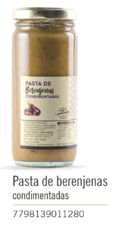 Gullo - Pasta de Berenjenas condimentadas - Frasco 180g (Babaganoush)