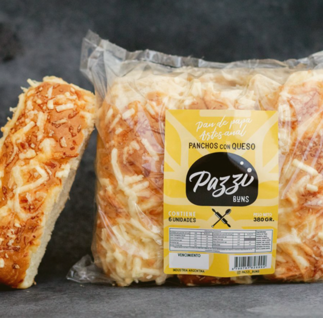 Pazzi Buns - Pan de papa - Panchos x6 -queso-