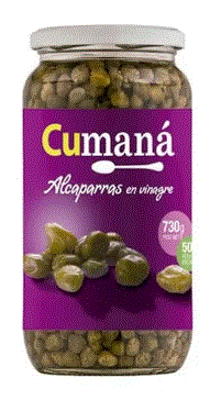 CUMANA Alcaparras 730g