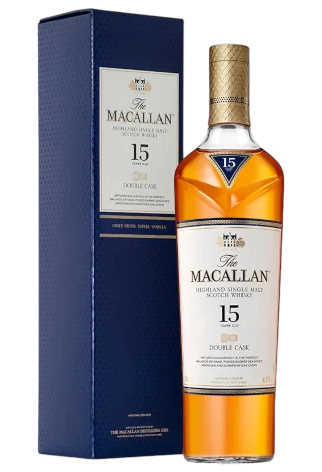 Whisky Macallan 15 Años - Single Malt Botella 700c