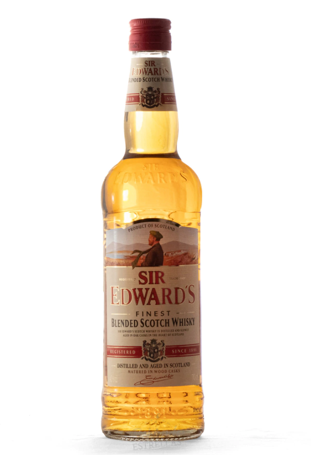 Whisky Sir Edward´S - Blend Botella 700c