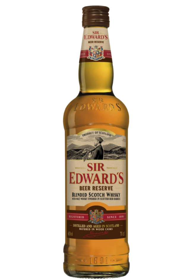 Whisky Sir Edward´S Beer Reserve - Blend Botella 700c