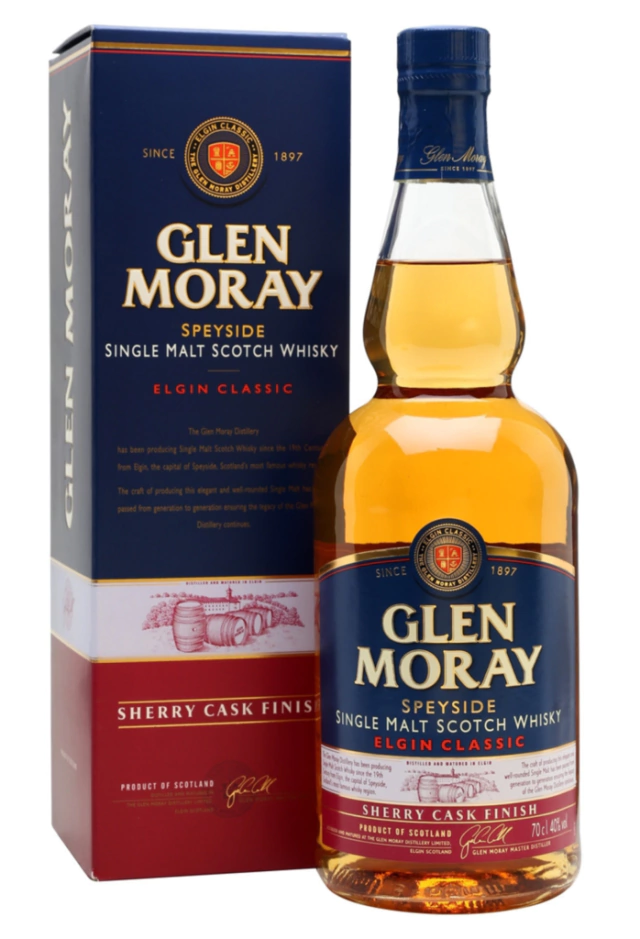 Whisky Glen Moray Sherry Cask - Single Malt Botella 700c