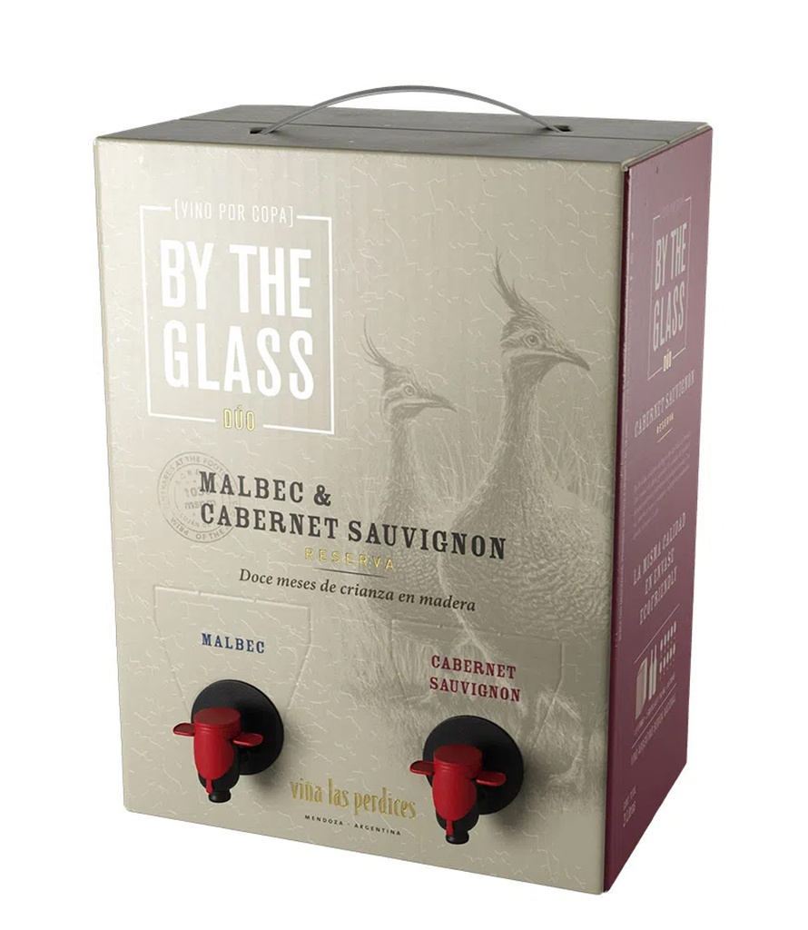 Las Perdices Bi Varietal tinto Bag in Box 3l