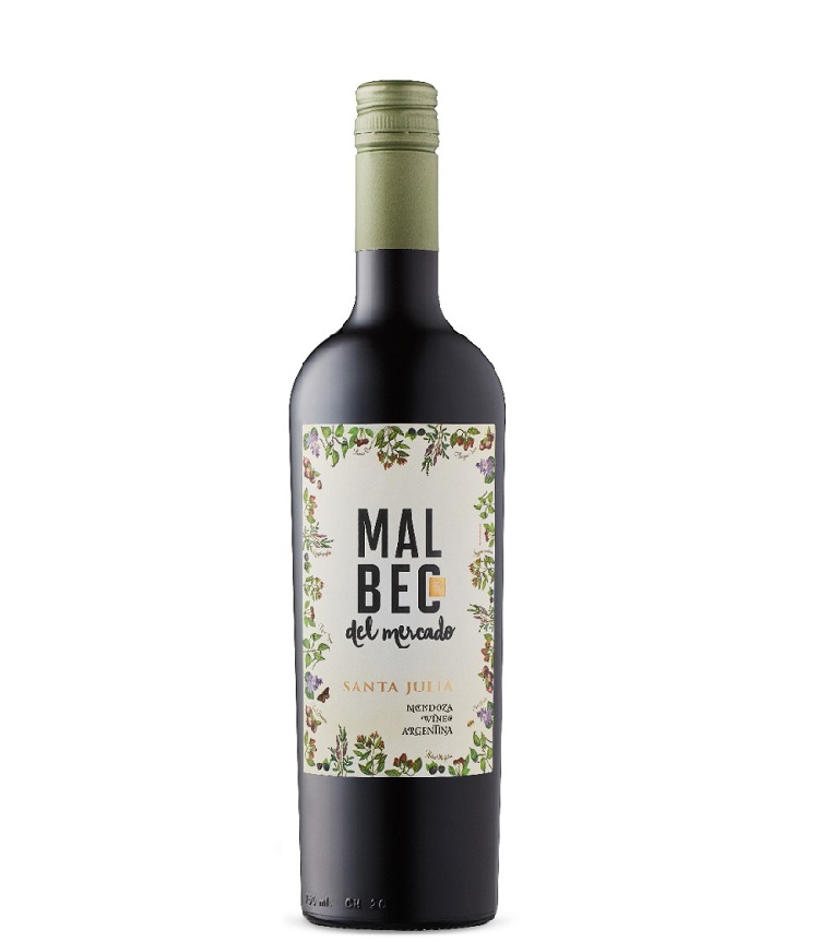 Santa Julia Del Mercado Malbec Botella 750c
