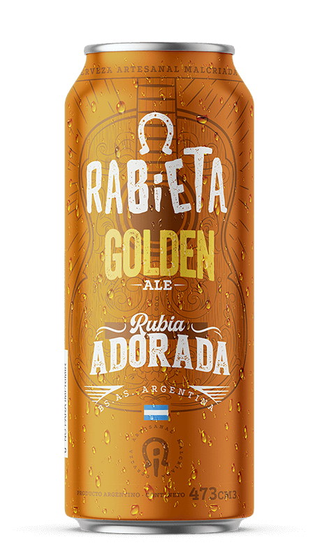Cerveza Rabieta - Golden Lata 473ml
