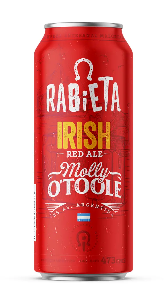 Cerveza Rabieta - Irish Lata 473ml