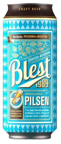 Cerveza Blest - Pilsen Lata 500ml