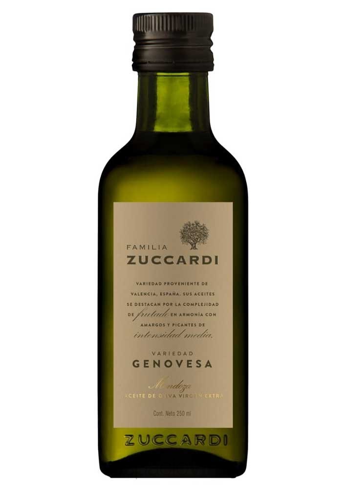 Zuccardi varietales - Aceite Oliva - Botella 250c