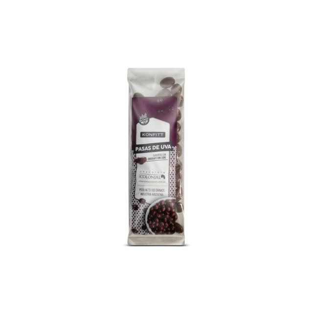 Colonial - Pasas con Chocolate Con Leche 100g