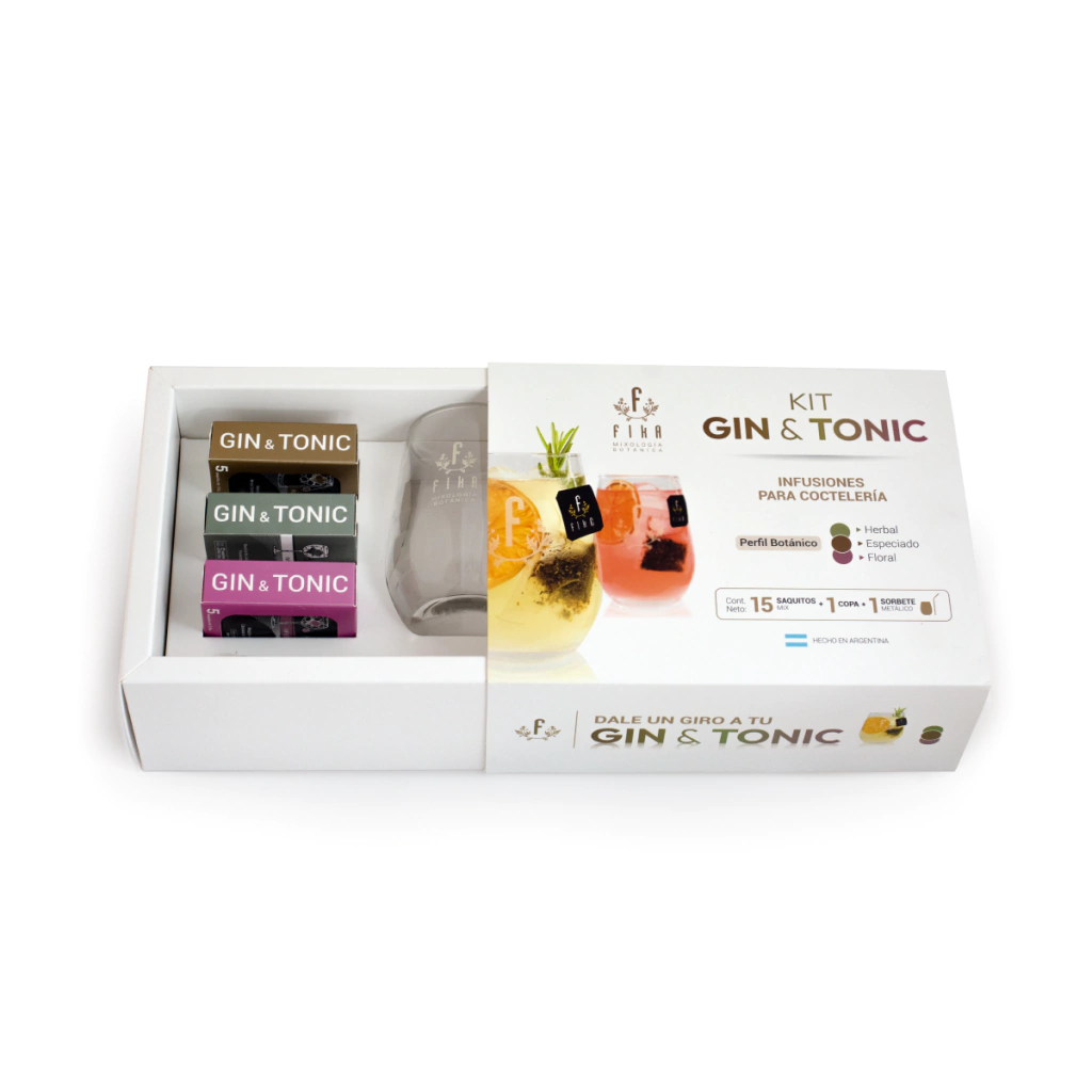 Fika - Kit Gin & Tonic  (Con Vaso + Sorbete)