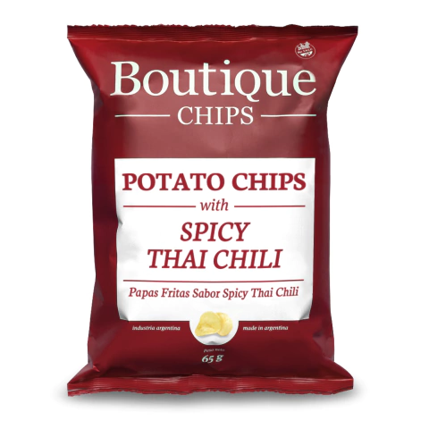 Boutique Chips Papa Fritas - Spicy Thai Chili 65g 