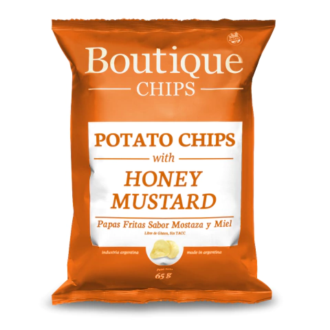 Boutique Chips Papa Fritas - Honey Mustard 65g