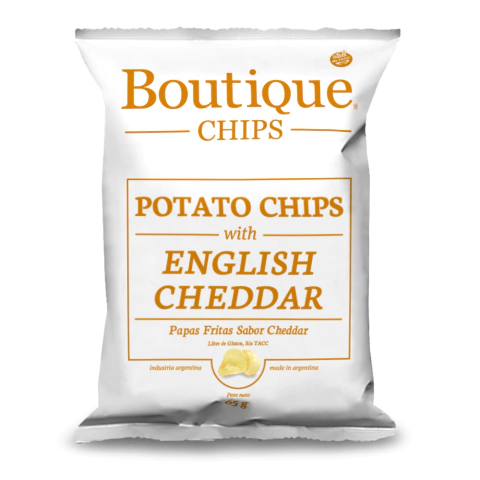 Boutique Chips Papa Fritas - English Cheddar 65g