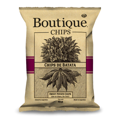 Boutique Chips Papa Fritas - Batata 65g