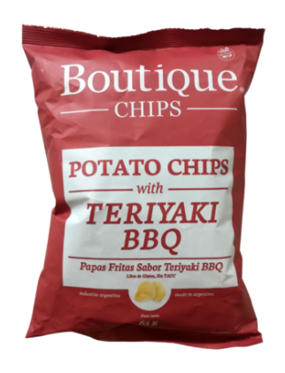 Boutique Chips Papa Fritas - Teriyaki BBQ 65g