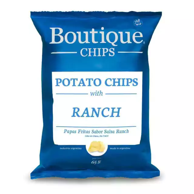 Boutique Chips Papa Fritas - Ranch 65g