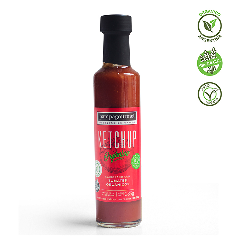 Pampa Gourmet Salsa Ketchup Orgánico 285g