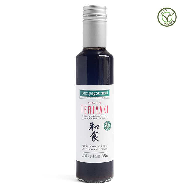 Pampa Gourmet Salsa Teriyaki con vino Torrontés 285g