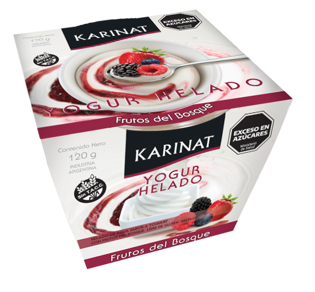 Karinat Yogurth Helado - Frutos del Bosque 150g