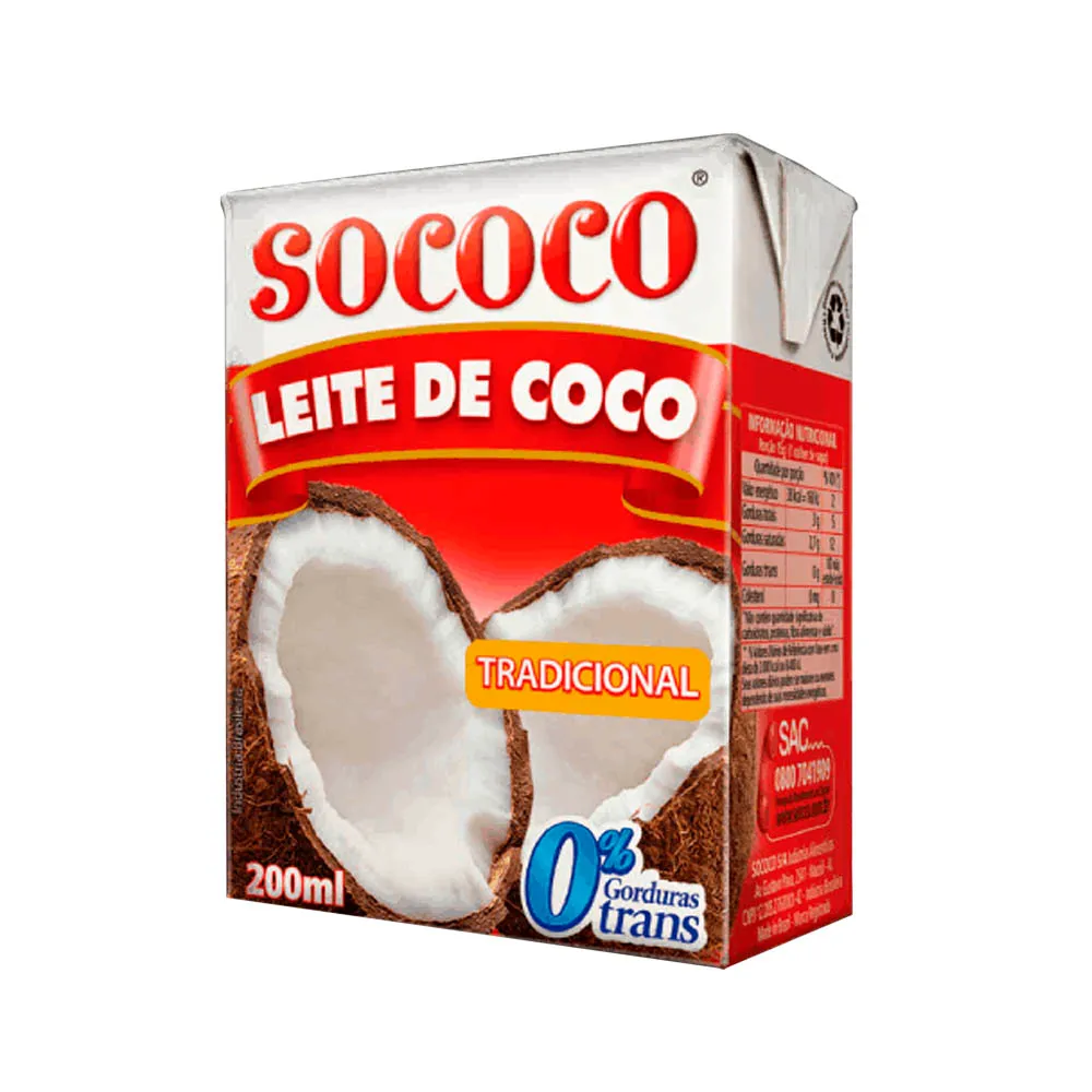 Leche de Coco - tetra 200l