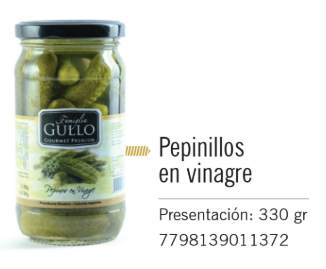 Gullo en Vinagre - Pepinos 200g