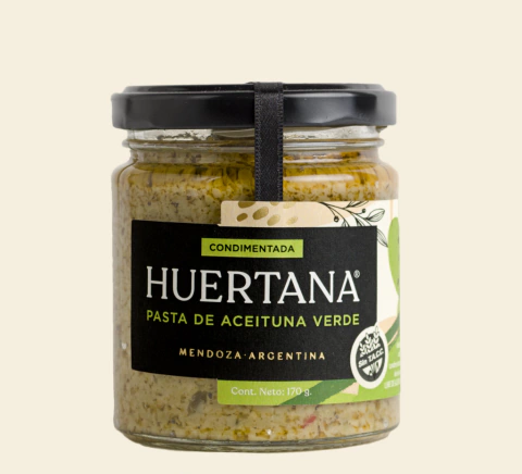Huertana - Pasta Aceituna Verde 170g