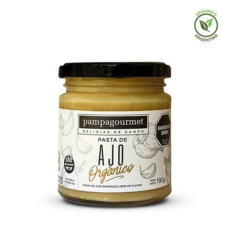 Pampa Gourmet Pasta Ajos Orgánico 190g