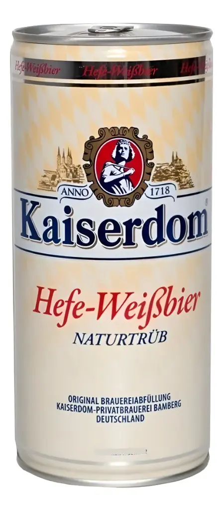Cerveza Kaiserdom Hefe-Weibbier - Lata 1l