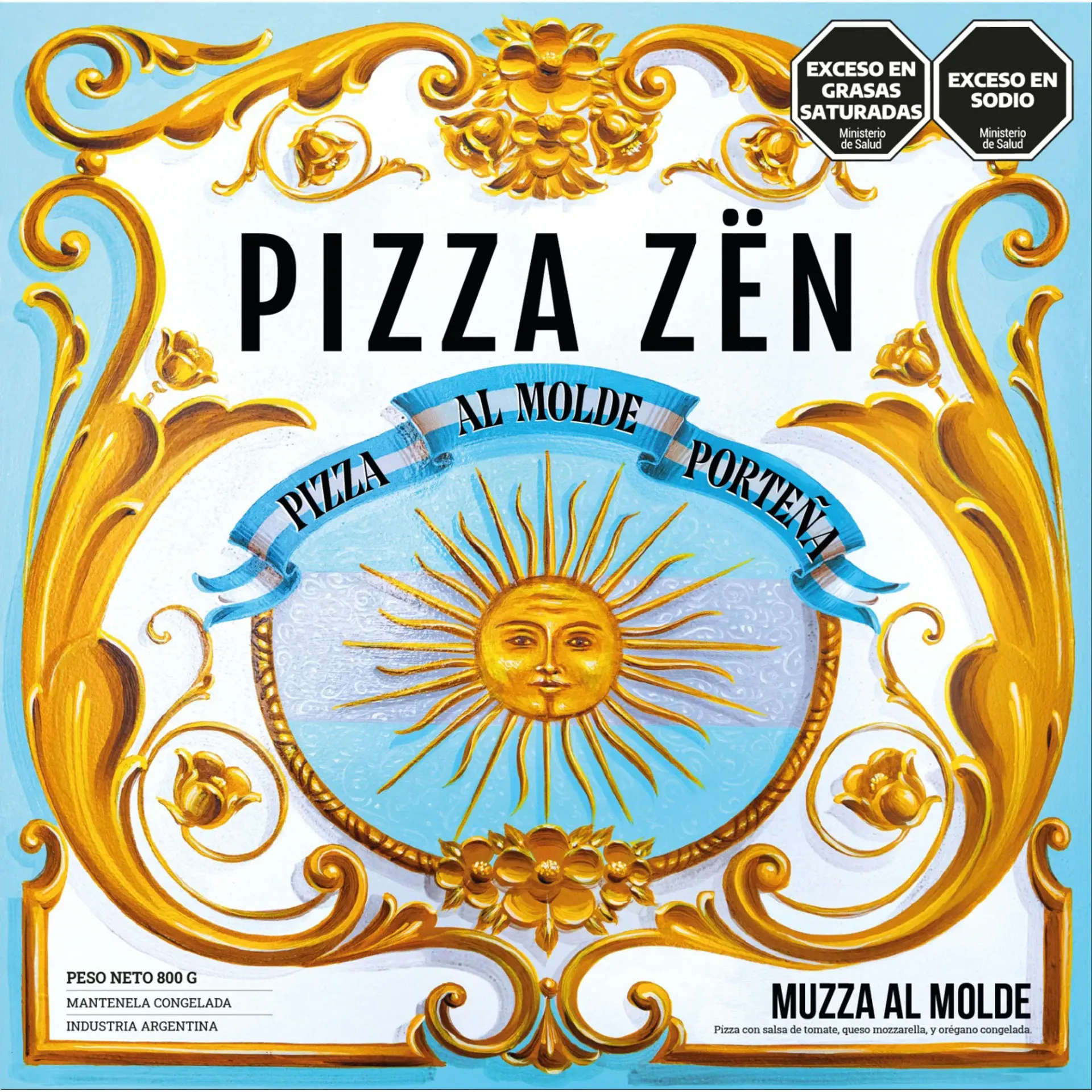 Pizza Zen Al Molde Porteña