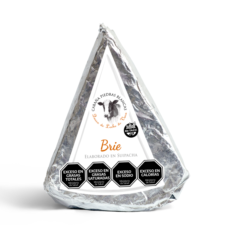 [12012] Queso Cabaña Piedras Blancas Brie Tradicional 1K   