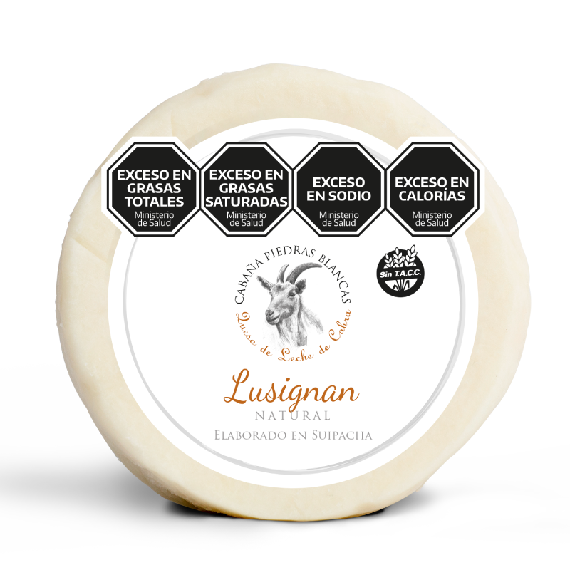 PIEDRAS BLANCAS Queso Cabaña Lusignan Natural 1K