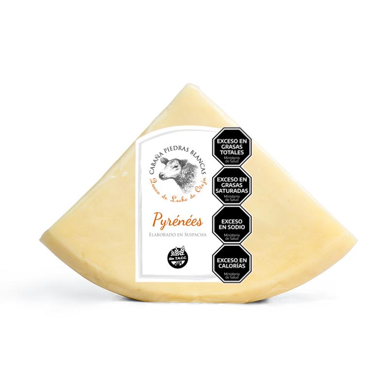 Queso Cabaña Piedras Blancas Pyrenees 1K     