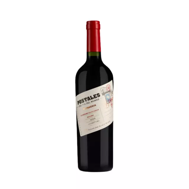 Postales Botella 750c (Corte tinto)