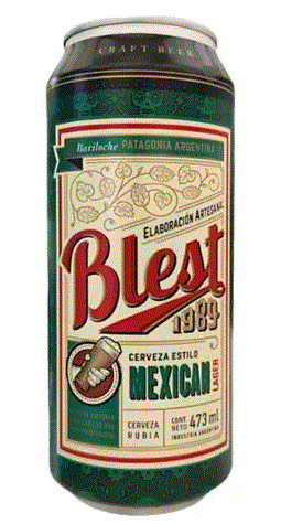 Cerveza Blest - Meixcan Lager Lata 473ml