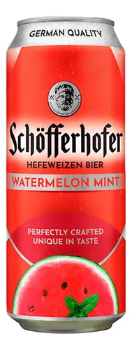 Cerveza Trigo Schofferhofer - MIX SANDIA & MENTA - Lata 500ml  