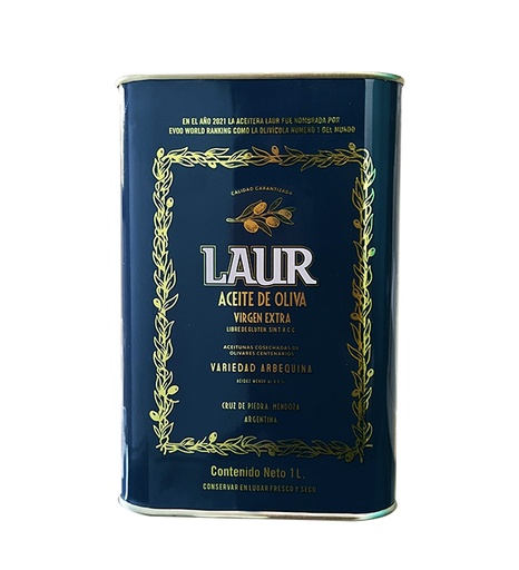 [7629] Aceite de Oliva Laur Arbequina - Lata 1l