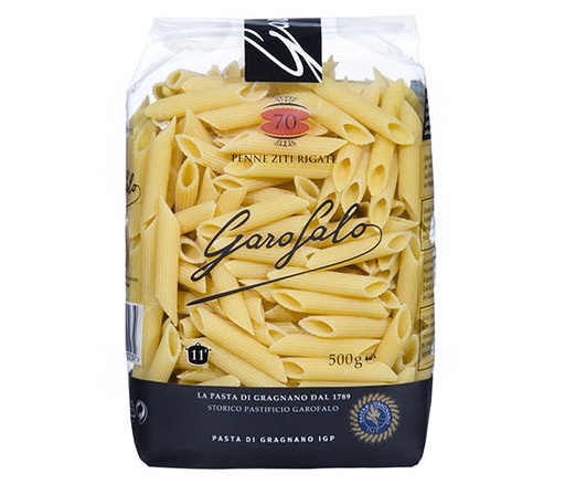 [ART 70] Garofalo Pasta Seca italiana - Penne Ziti Rigate 500g