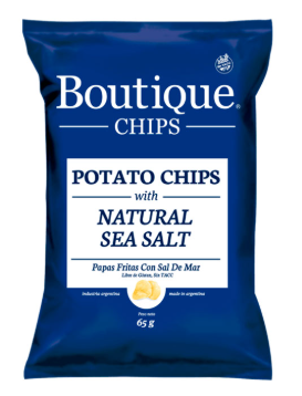 Boutique Chips Papa Fritas - Natural 65g